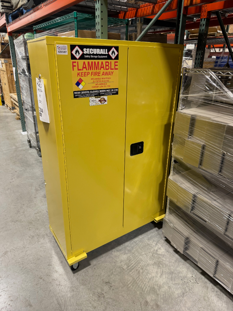 Image of Securall 45 Gallon Portable Flammable Liquid Storage Cabinet